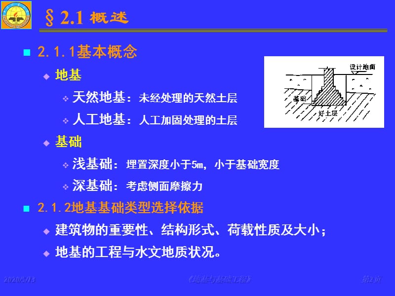 《地基与基础工程》课件第2章天然地基上浅基础设计.ppt_第2页