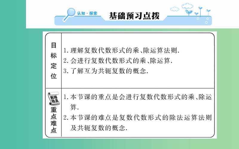 高中数学 3.2.2复数代数形式乘除运算课件 新人教A版选修2-2.ppt_第2页