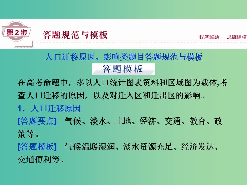 高考地理大一轮复习 第六章 人口的变化章末提升三步曲课件.ppt_第3页