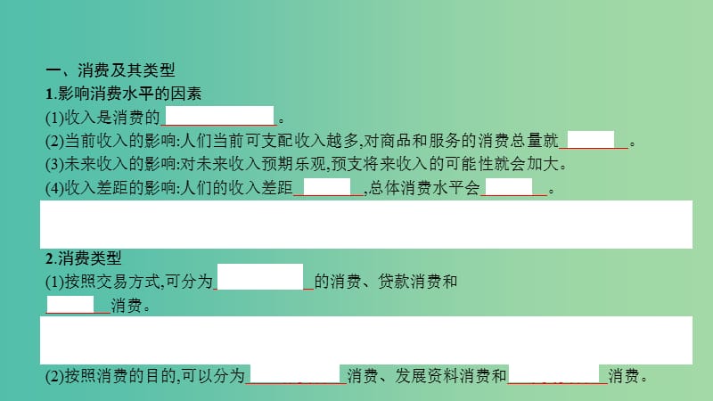 高考政治一轮复习 第一单元 生活与消费 第3课 多彩的消费课件 新人教版.ppt_第2页