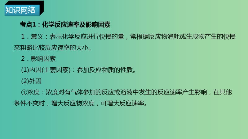 高考化学二轮复习专题突破化学反应速率化学平衡课件.ppt_第3页