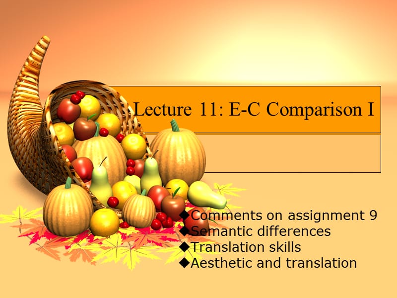 lecture11大学英语专业英译汉.ppt_第1页