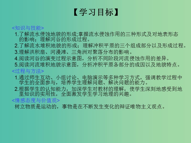 高中地理期末复习 4.3 河流地貌的发育课件 新人教版必修1.ppt_第3页