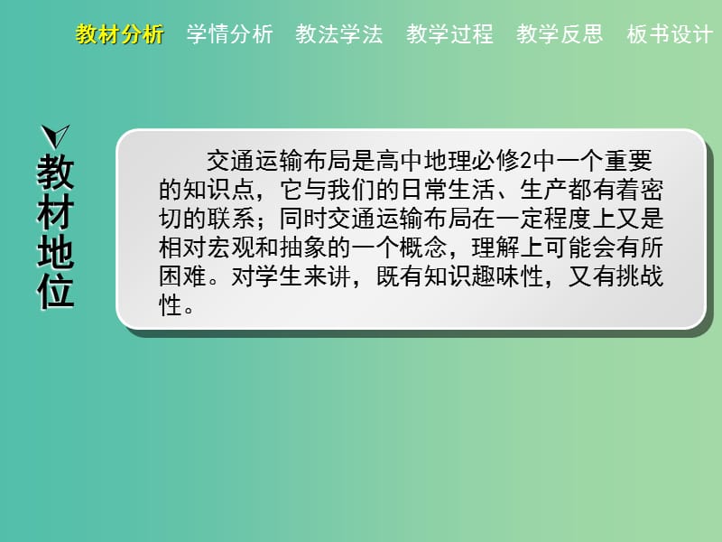 高中地理 3.4《交通运输布局及其对区域发展的影响》课件 湘教版.ppt_第3页