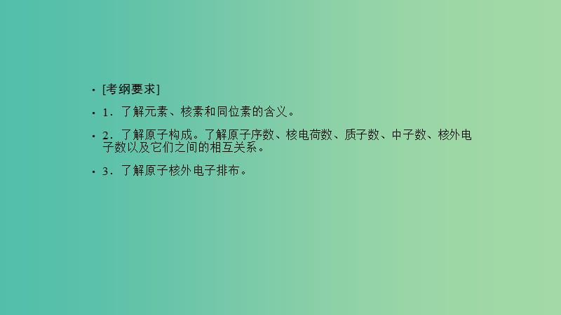 高考化学专题精讲 5.1原子结构 核外电子的排布课件.ppt_第3页