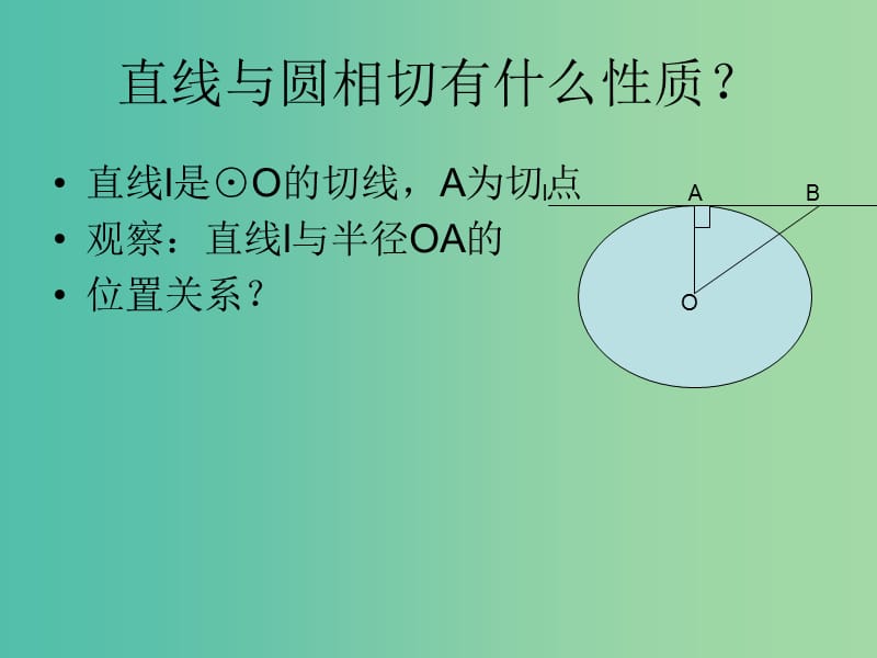 高中数学 2.3圆的切线的性质及判定定理课件 新人教A版选修4-1.ppt_第3页