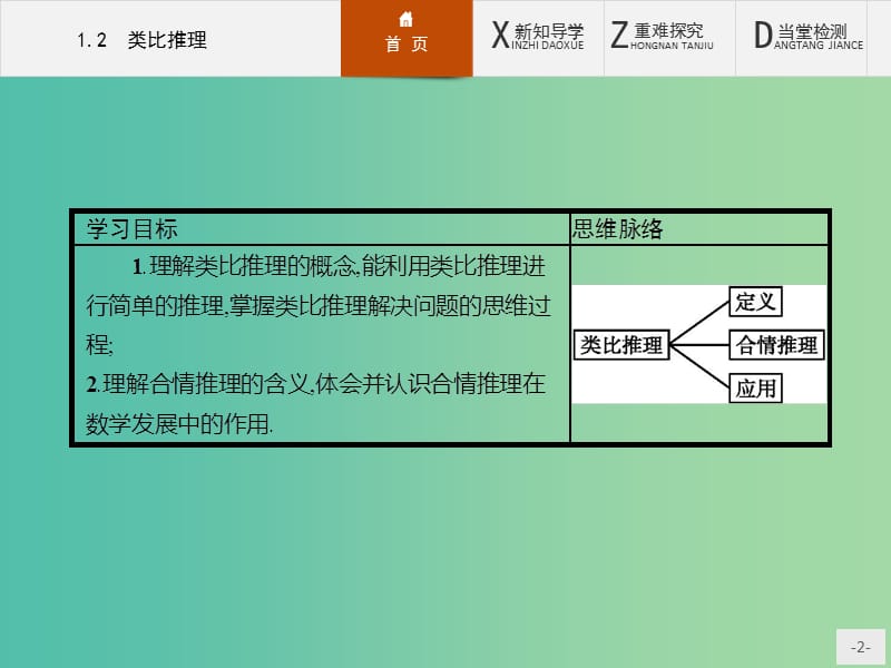 高中数学 3.1.2 类比推理课件 北师大版选修1-2.ppt_第2页