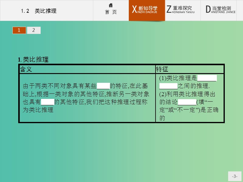 高中数学 3.1.2 类比推理课件 北师大版选修1-2.ppt_第3页