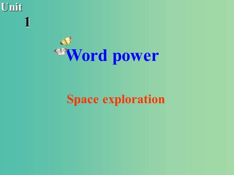 高中英语 Unit1 Tales of the unexplained Word power课件 牛津译林版必修2.ppt_第1页