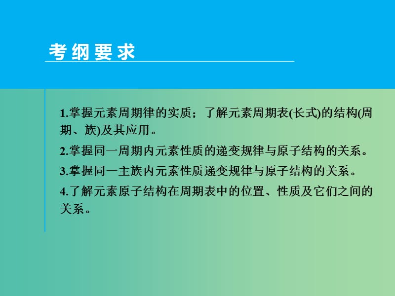 高考化学一轮专题复习 第五章 第2讲 元素周期表和元素周期律课件 新人教版.ppt_第2页