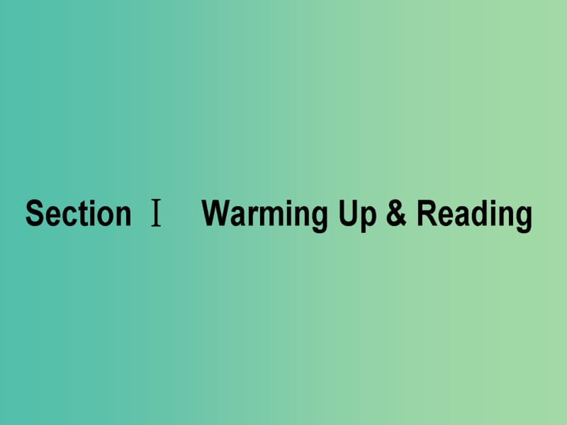 高中英语 2.1 Cloning Section 1 Warming Up&ampReading课件 新人教版选修8.ppt_第1页