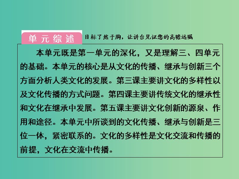 高中政治 第二单元 第三课 第一课时 世界文化的多样性课件 新人教版必修3.ppt_第2页