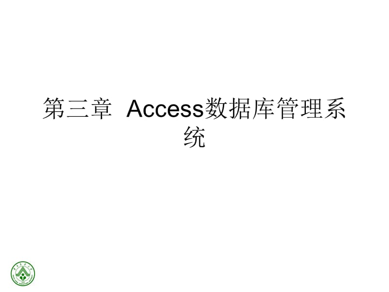 access-3Access数据库管理系统.ppt_第1页