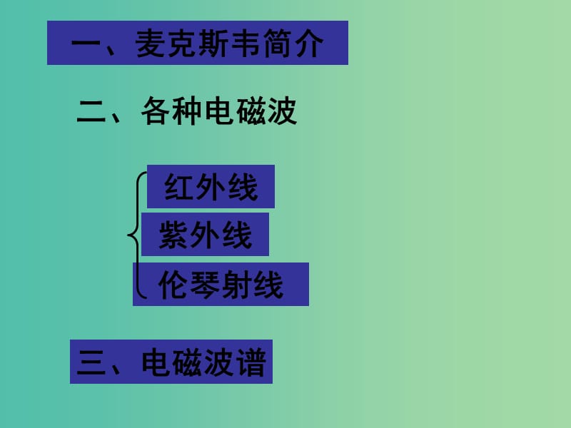 高中物理 14.5《电磁波谱》课件 新人教版选修3-4.ppt_第2页