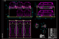 機械式升降橫移停車庫傳動裝置設(shè)計含16張CAD圖
