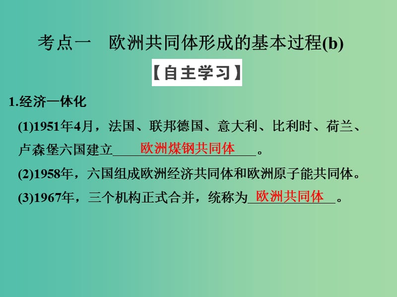 高中历史 专题九（下） 当今世界政治格局的多极化趋势 课时2 新兴力量的崛起课件 人民版选修1.ppt_第3页