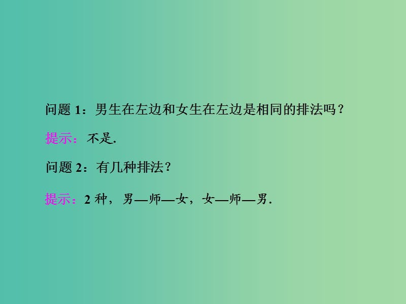 高中数学 1.2.1 第一课时 排列与排列数公式课件 新人教A版选修2-3.ppt_第3页