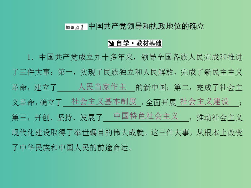 高中政治第三单元发展社会主义民主政治第六课我国的政党制度课件新人教版.ppt_第2页