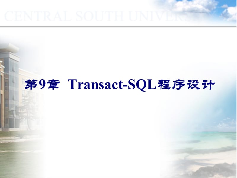 Transact-SQL程序设计.ppt_第1页