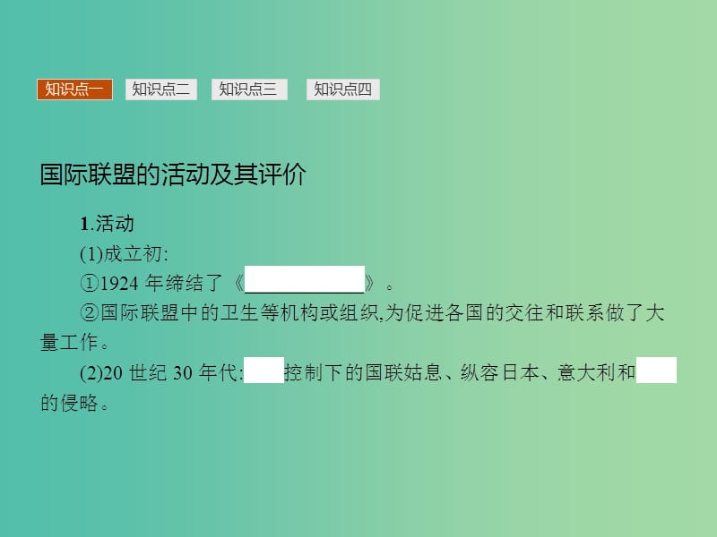 高中历史 2.4 维护和平的尝试课件 新人教版选修3.ppt_第3页