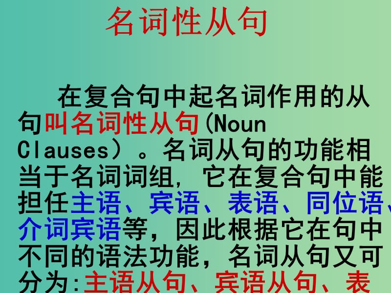 高中英语 Unit1 A land of diversity Grammar课件 新人教版选修8.ppt_第2页