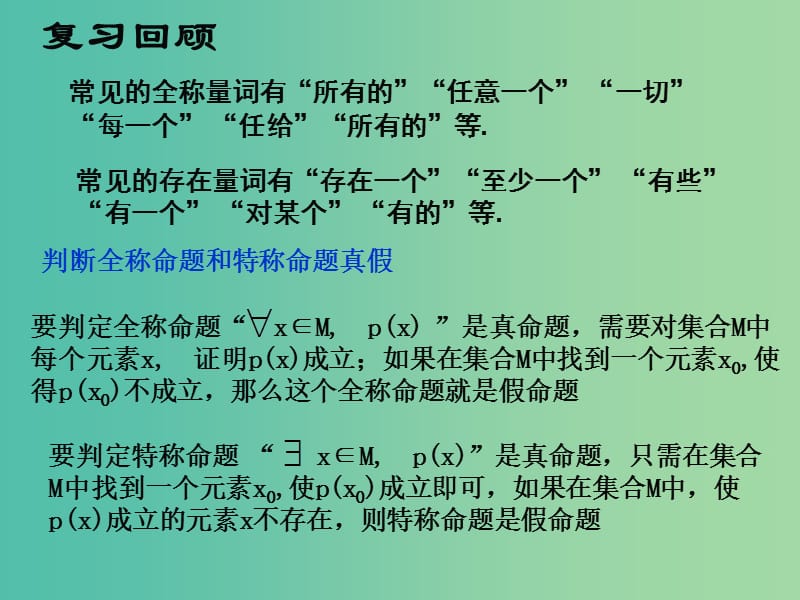 高中数学 1.2.2全称量词与存在量词2课件 新人教A版选修2-1.ppt_第3页