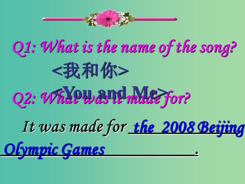 高中英语 Unit 2 The olympic games warming up 课件 新人教版必修2.ppt_第2页