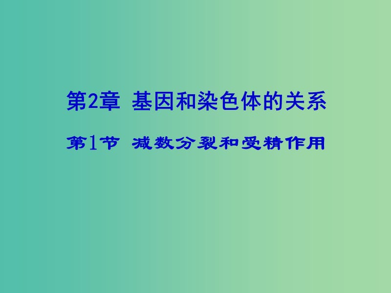 高中生物 2.1 减数分裂课件2 新人教版必修.ppt_第1页