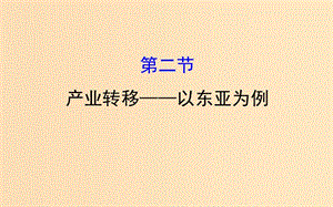 2019版高考地理一輪復習 第十六章 區(qū)際聯系與區(qū)域協調發(fā)展 16.2 產業(yè)轉移——以東亞為例課件.ppt