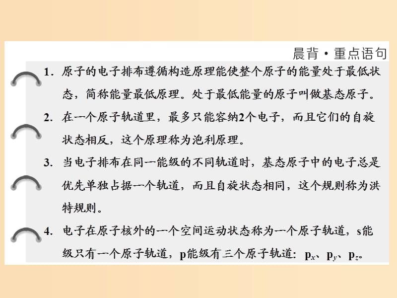 2018-2019学年高中化学 第一章 第一节 第二课时 能量最低原理 电子云与原子轨道课件 新人教版选修3.ppt_第2页