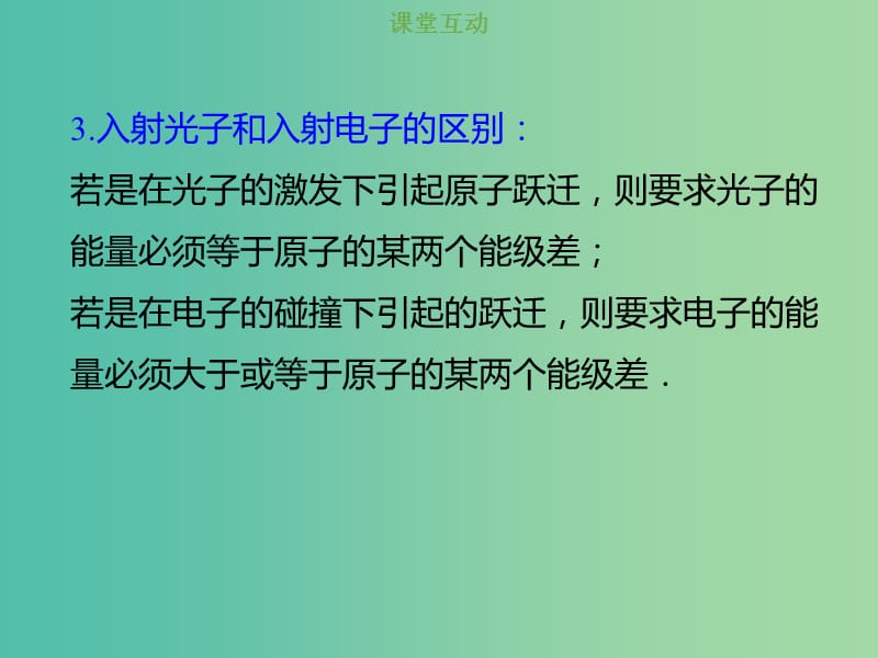 2019版高考物理总复习 第十二章 波粒二象性 原子结构和原子核 12-2-1 考点强化 原子的核式结构 玻尔理论课件.ppt_第3页