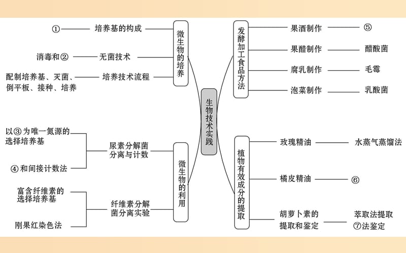 2019版高考生物二轮复习 专题十三 生物技术实践课件.ppt_第2页