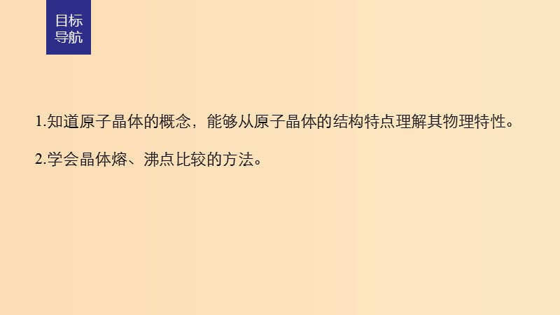 2018-2019学年高中化学 第3章 物质的聚集状态与物质性质 第3节 第1课时 原子晶体课件 鲁科版选修3.ppt_第2页