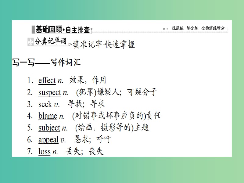 2019版高考英语一轮复习 Module 2 The Renaissance课件 外研版选修8.ppt_第2页