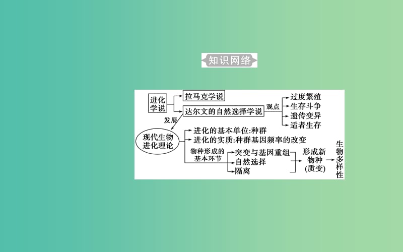 2019高中生物学业水平复习 专题十一 生物的进化 考点1 现代生物进化理论的主要内容课件.ppt_第2页