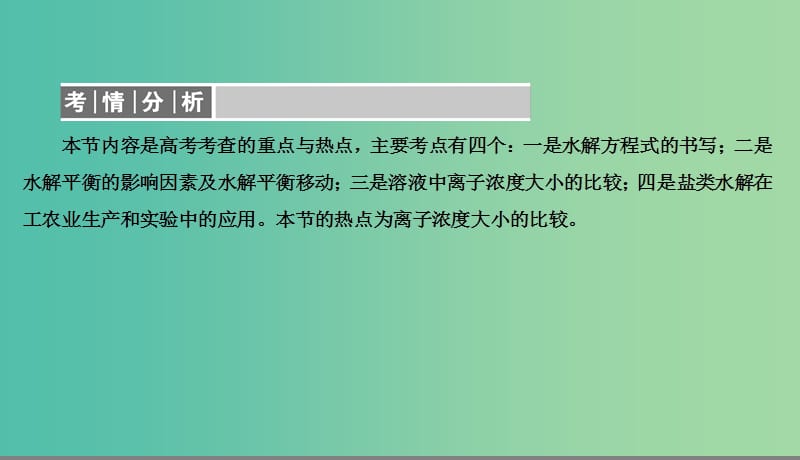 2019高考化学总复习08水溶液中的离子平衡28盐类的水解1课件新人教版.ppt_第3页