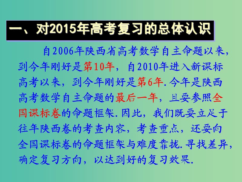 高考数学复习 关于代数问题的几点思考课件.ppt_第3页