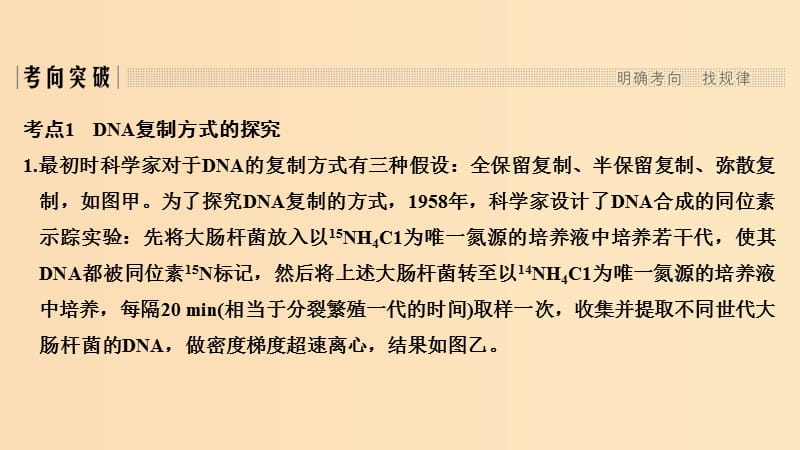 2019版高考生物总复习 第二部分 选择题必考五大专题 专题三 遗传的分子基础 第6讲 遗传信息的传递和表达课件.ppt_第3页