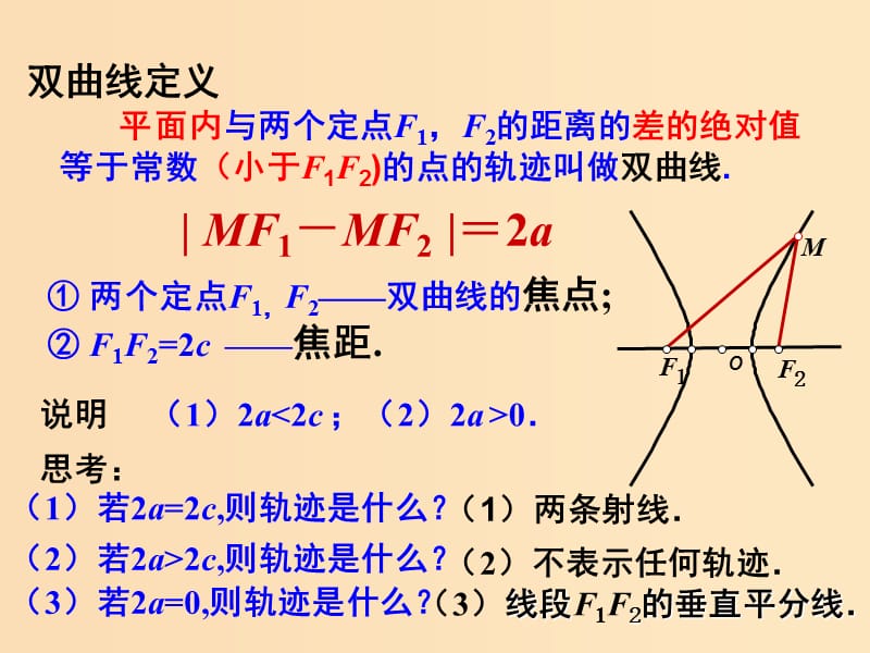2018年高中数学 第2章 圆锥曲线与方程 2.3.1 双曲线的标准方程课件2 苏教版选修2-1.ppt_第2页
