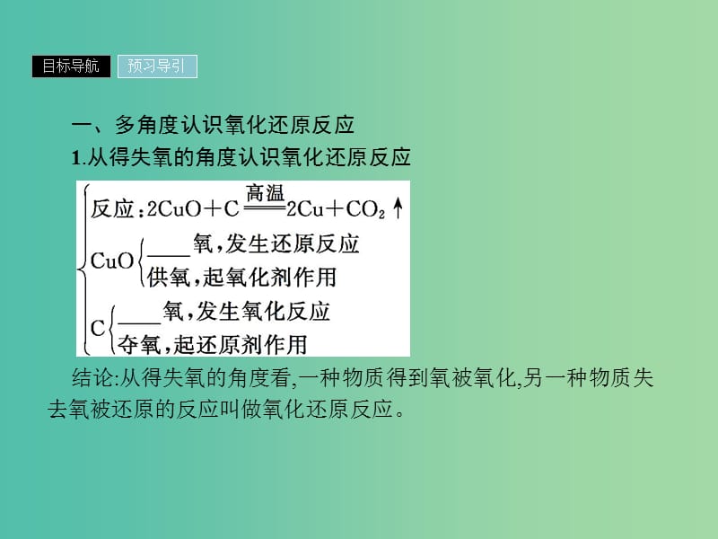 2019年高中化学第二章化学物质及其变化2.3.1氧化还原反应课件新人教版必修1 .ppt_第3页