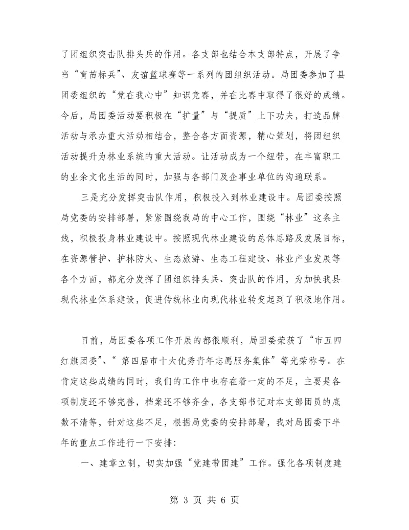 林业局团支书记大会精彩发言.doc_第3页