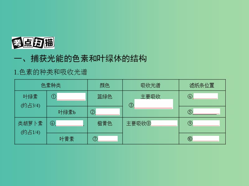 北京专用2019版高考生物一轮复习第2单元细胞的代谢第8讲光合作用课件.ppt_第3页