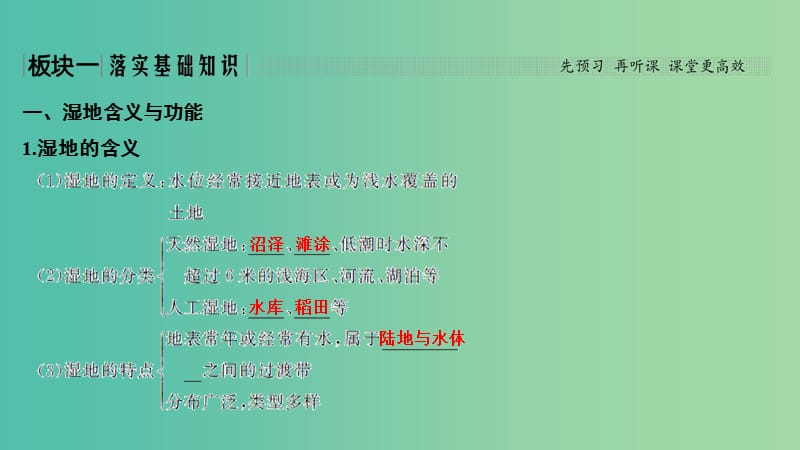 2019版高考地理大一轮复习 第十单元 区域可持续发展 第31讲 湿地资源的开发与保护——以洞庭湖区为例课件 湘教版.ppt_第2页