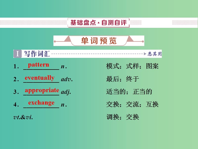 2019年高考英语一轮复习 Unit 2 Poems课件 新人教版选修6.ppt_第2页