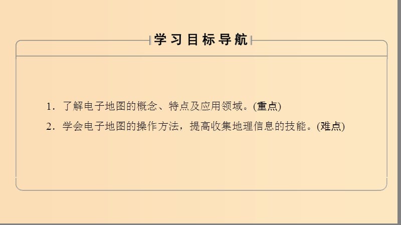 2018秋高中地理 第3单元 产业活动与地理环境 单元活动 学用电子地图课件 鲁教版必修2.ppt_第2页