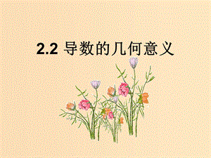 2018年高中數(shù)學(xué) 第二章 變化率與導(dǎo)數(shù) 2.2.2 導(dǎo)數(shù)的幾何意義課件6 北師大版選修2-2.ppt