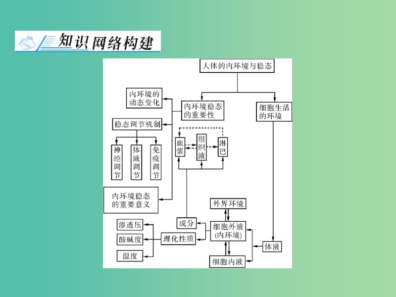 高考生物一轮总复习 第1章 人体的内环境与稳态章末知识提升课件（必修3）.ppt_第2页