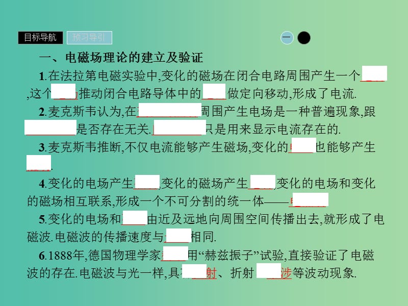 2019高中物理 第二章 电磁感应与电磁场 2.4 麦克斯韦电磁场理论课件 粤教版选修1 -1.ppt_第3页