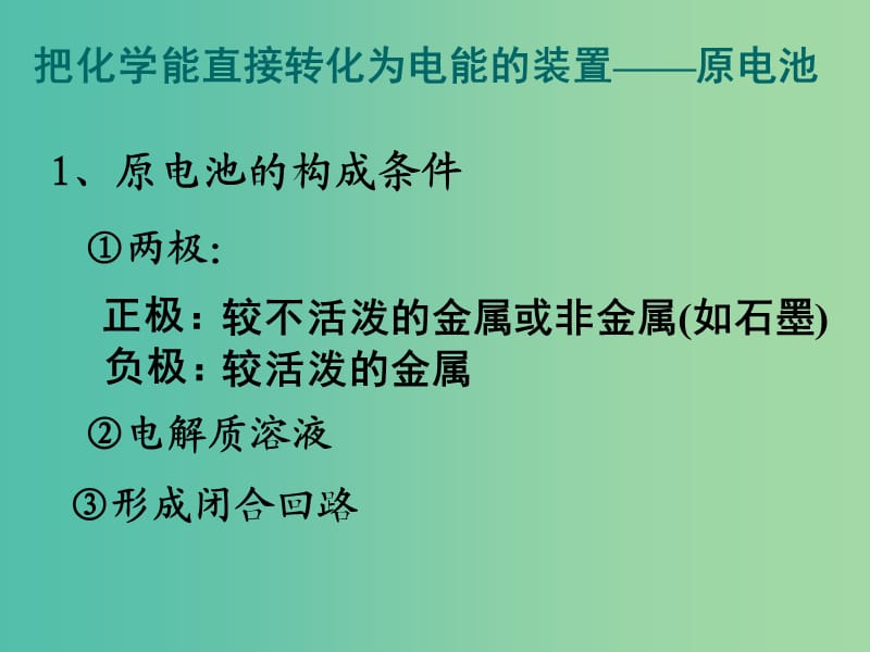 四川省成都市高中化学 原电池原理课件 新人教版选修4.ppt_第3页