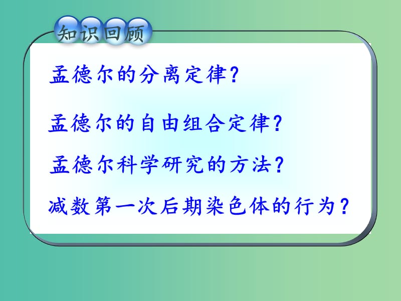 云南省峨山彝族自治县高中生物 第二章 基因和染色体的关系 2.2《基因在染色体上》课件 新人教版必修2.ppt_第2页